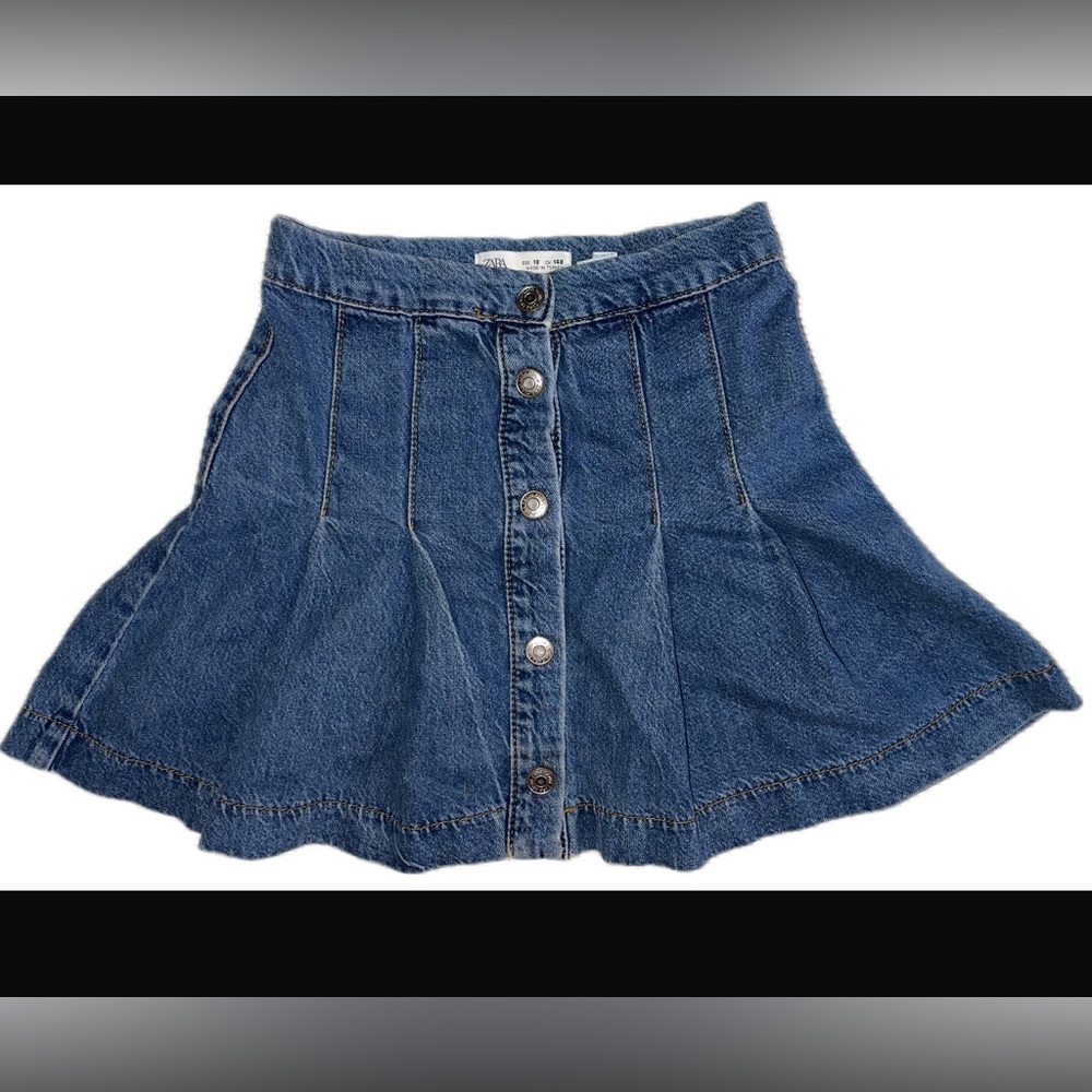 ZARA denim skirt size 10 (140) EUC